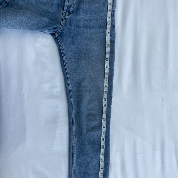 Re/Done High Rise Ankle Crop Jeans - Picture 10 of 10